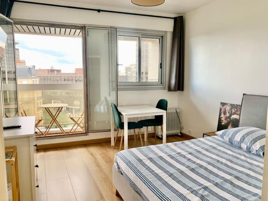 Cosy Studio Balcon Paris Montparnasse Luaran gambar